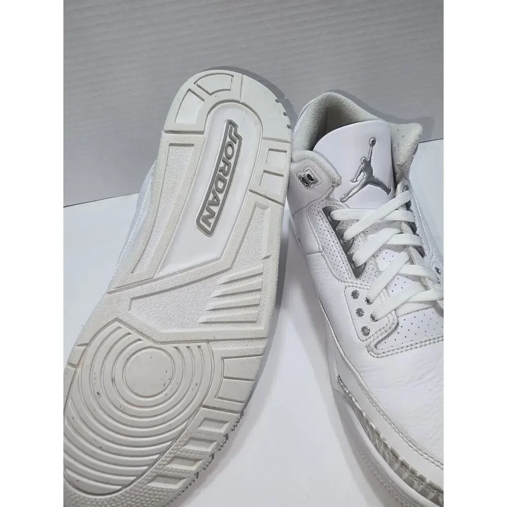 Jordan Air Jordan 3 Retro 2025 Pure Money White/Gray Men's Sneaker CT8532-111